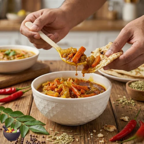 Carrot Pickle in Mustard Oil