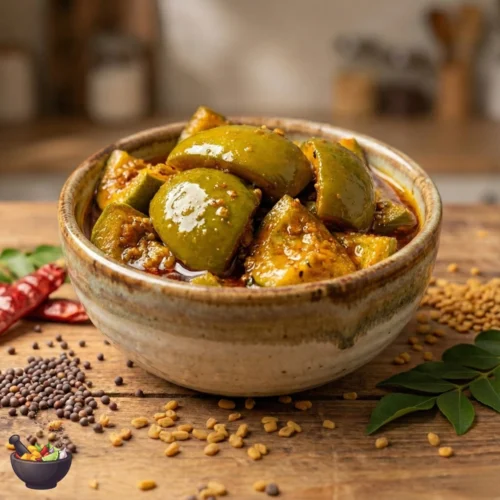 Mango Pickle in Mustard Oil