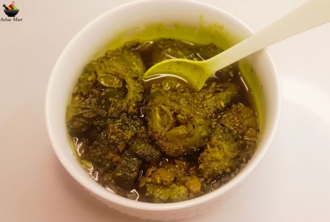 "Karela Pickle - Bitter Gourd Pickle"