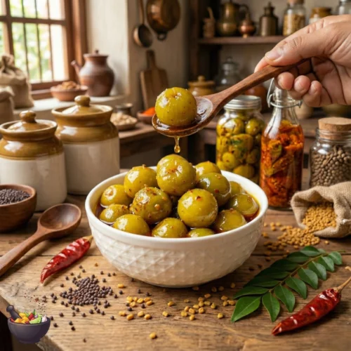 Lasora Pickle in Mustard Oil