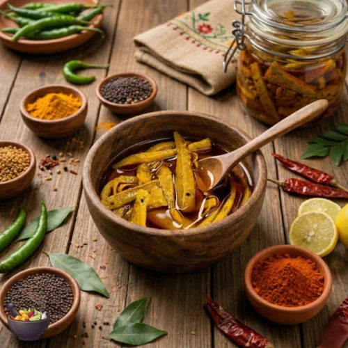 Sohanjna Mooli Pickle in Mustard Oil