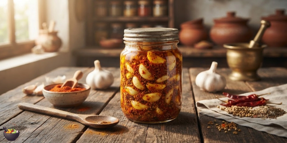 Garlic Pickle Recipe – Traditional Pakistani Lehsun Achar