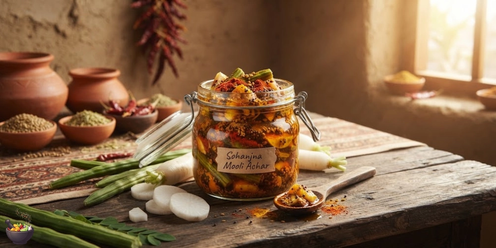 Sohanjna Mooli Pickle Recipe – Traditional Homemade Achar