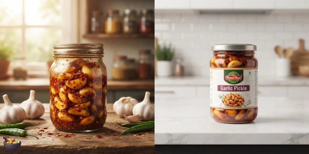 Garlic Pickle vs Store-Bought Alternatives Comparison