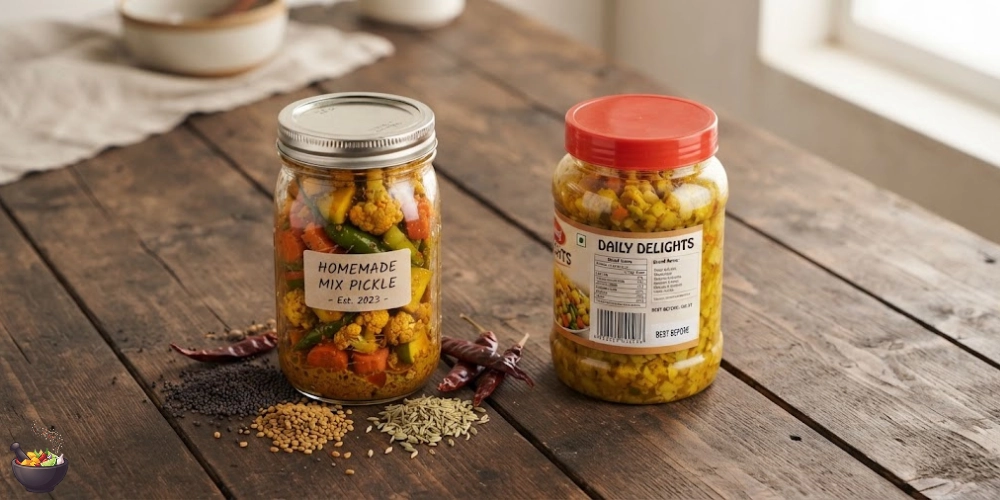 Mix Pickle vs Store-Bought Alternatives Comparison